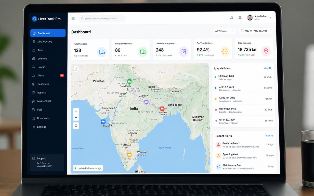 Realtime TMS for a national 3PL